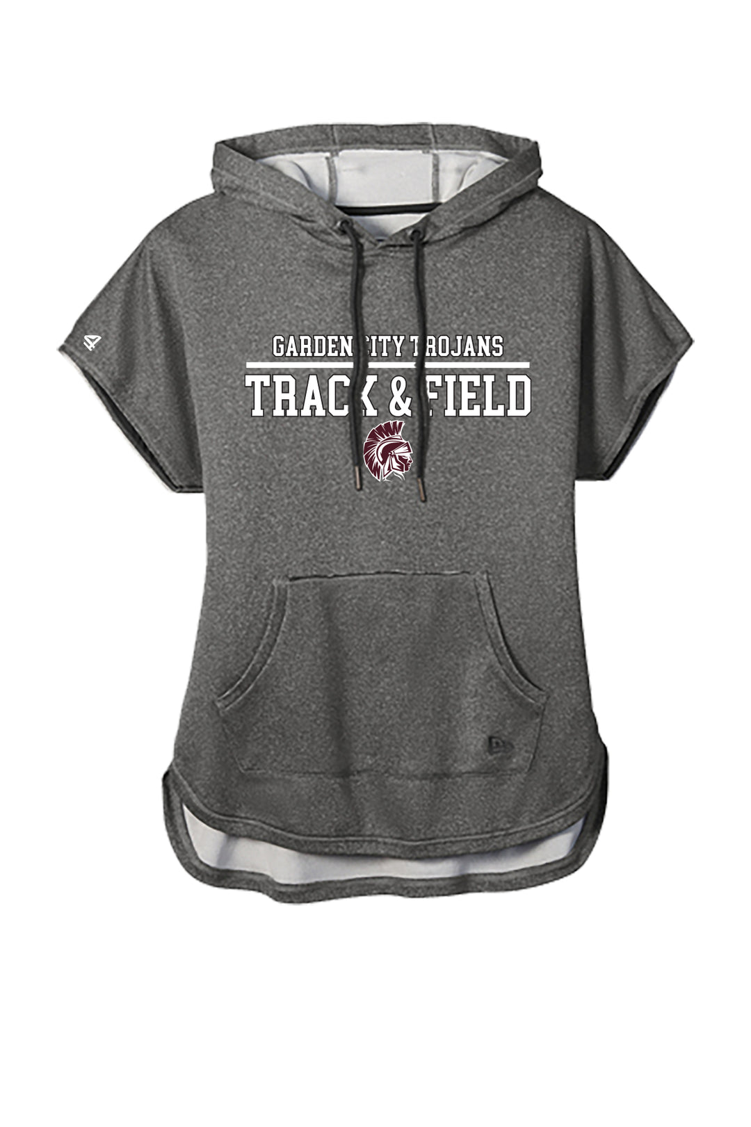 Garden City Track and Field Women's SS Tri-blend Hoodie