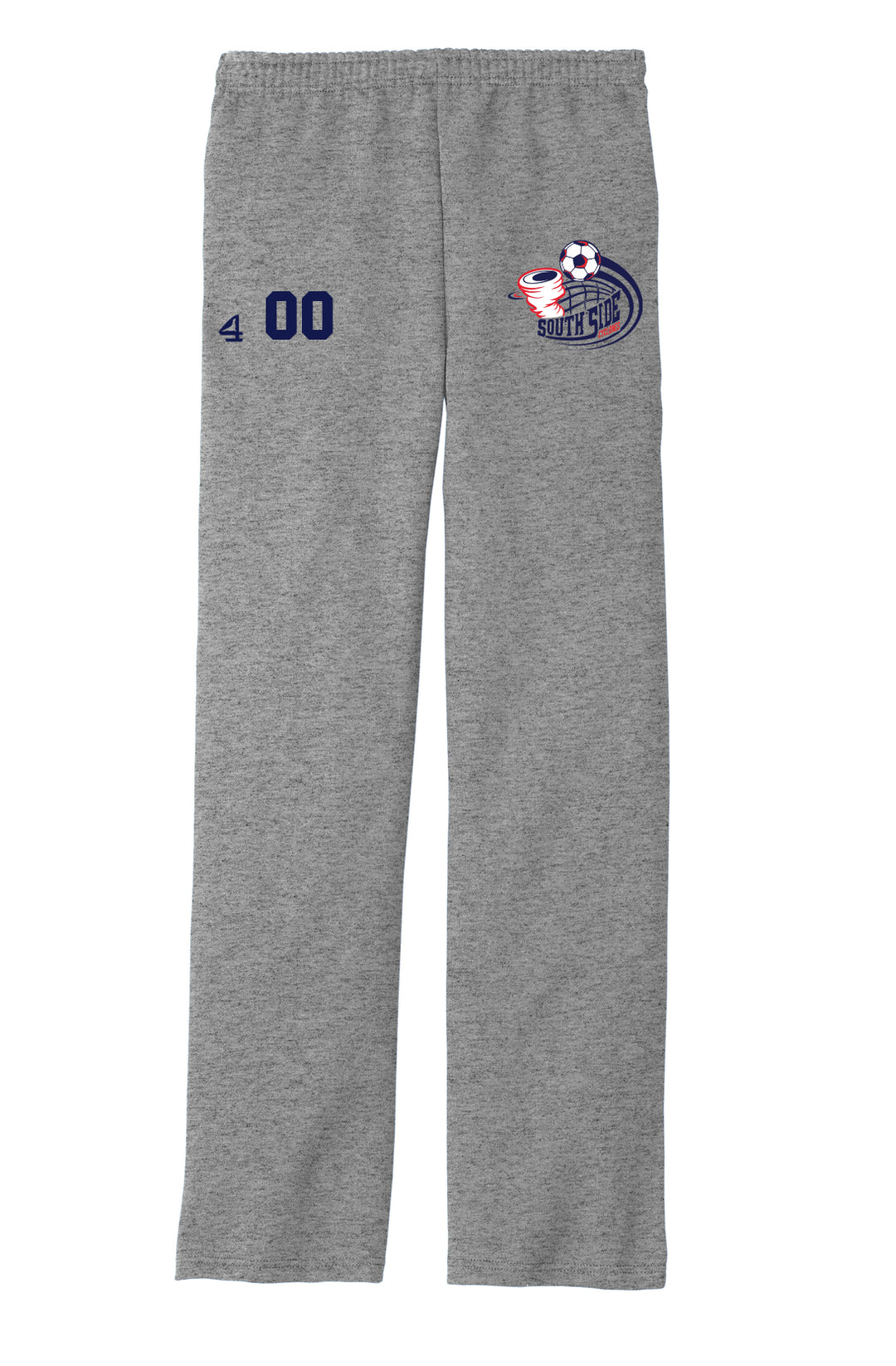 SSMS SOCCER Open Bottom Sweatpants