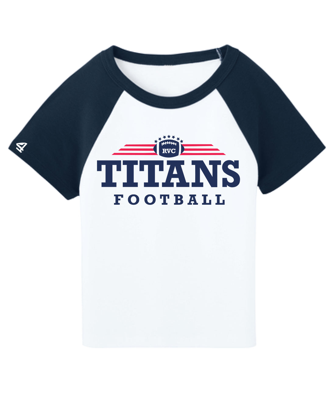 Titans Football Women's Raglan Baby Tee