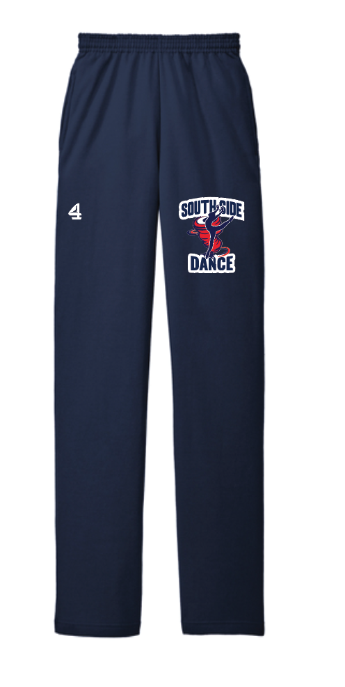 RVC DANCE TEAM Open bottom sweatpants