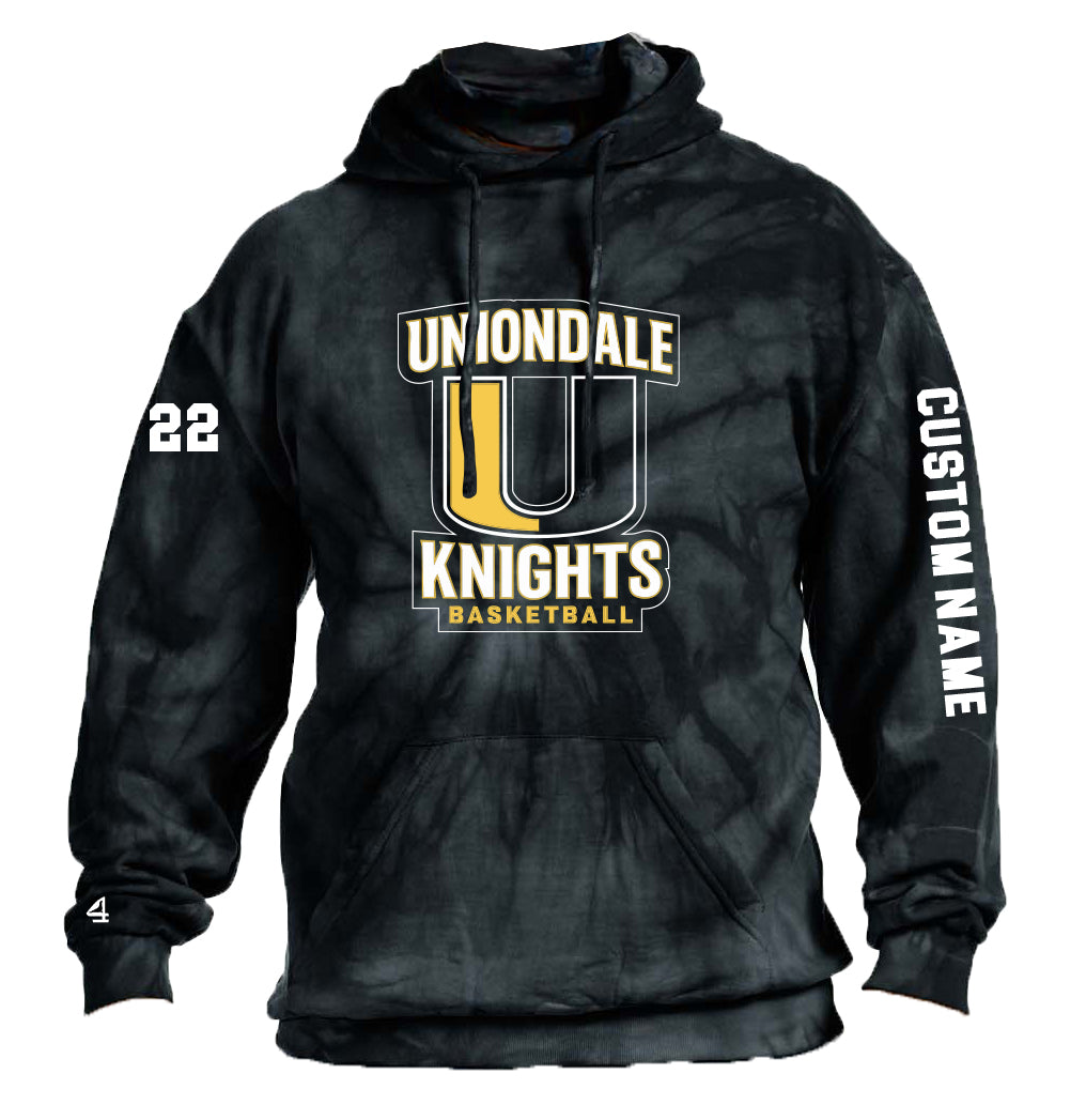 Uniondale Basketball Tie-Dye Pullover Hoodie