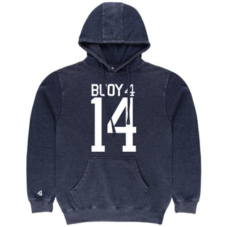 Buoy 4 Atheltics Football #14 Vintage Hoodie