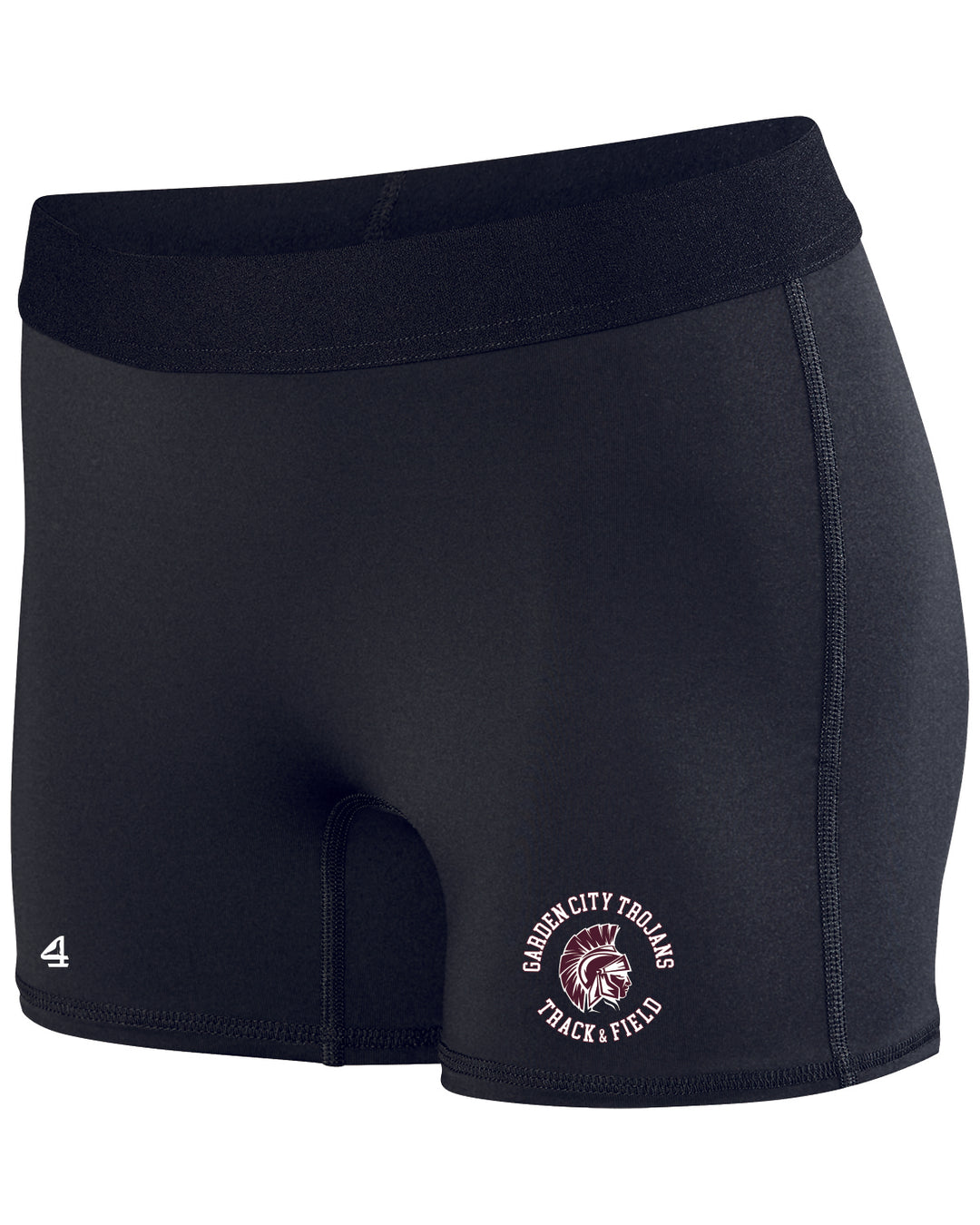 Garden City Track and Field Girl's Compression Shorts