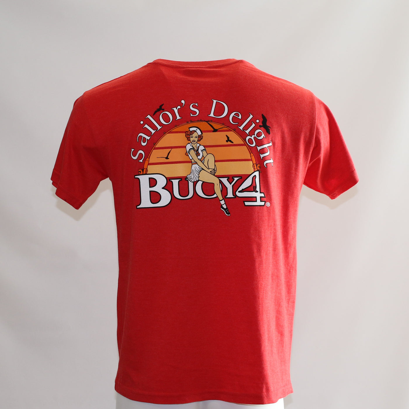 Adult Red Sailor's Delight Short Sleeve