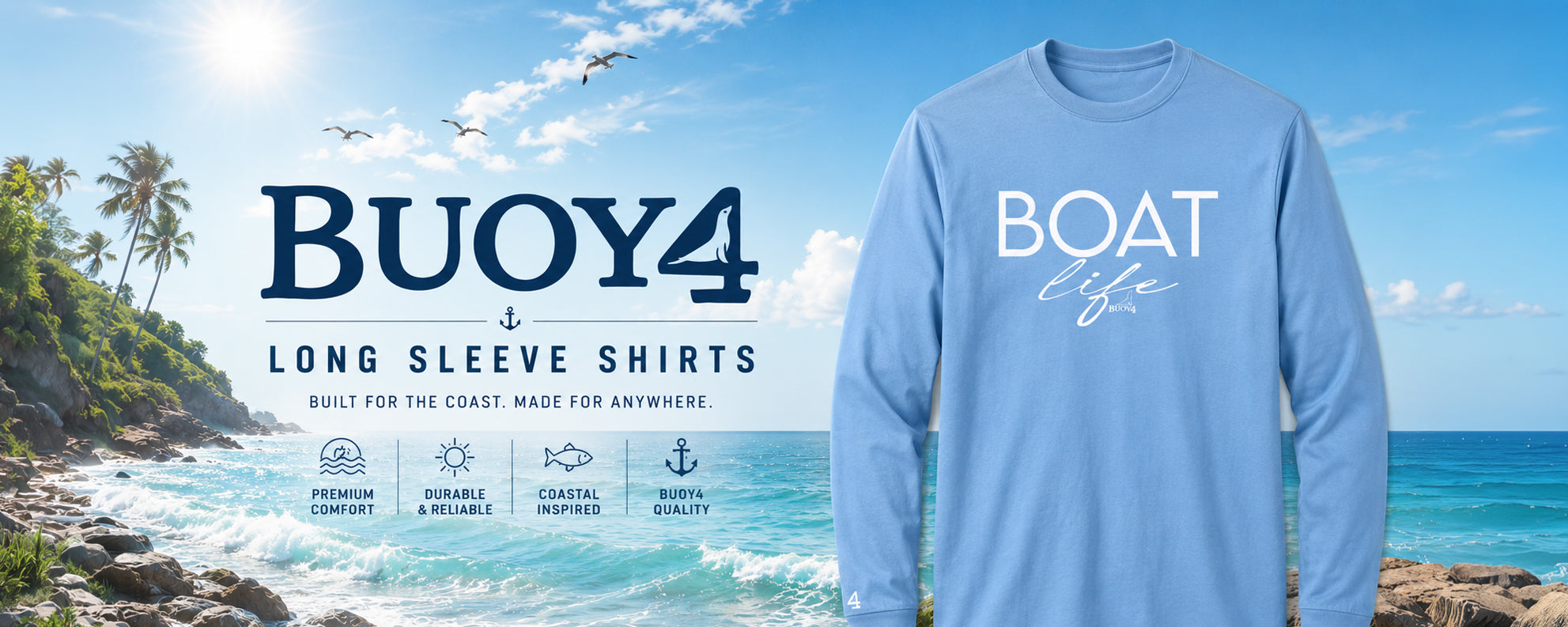 BUOY4 LONG SLEEVE TEE
