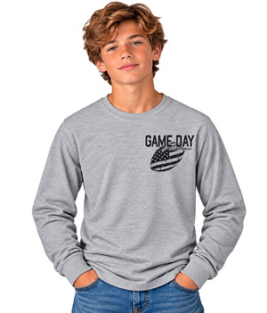 GAME DAY FOOTBALL LONG SLEEVE GRAPHIC TEE