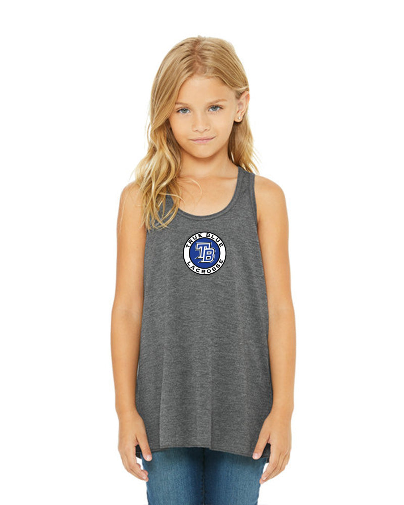 True Blue Girl's Youth Racerback Tank