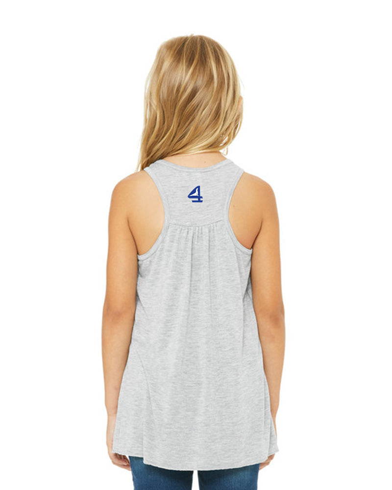 True Blue Girl's Youth Racerback Tank