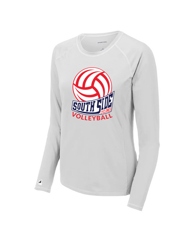 Southside Volleyball Ladies Long Sleeve Performance Tee