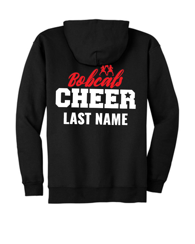 Bobcats CHEER Zip-Up Hoodie