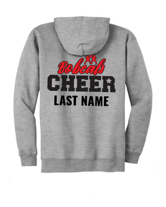 Bobcats CHEER Zip-Up Hoodie