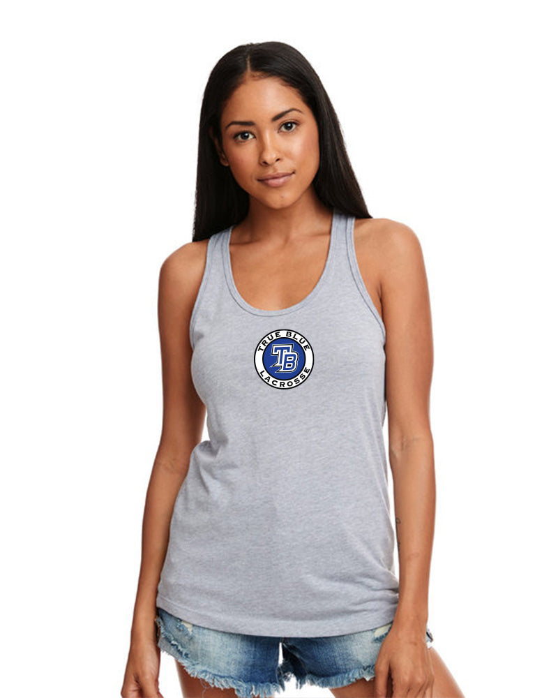 True Blue Girl's Adult Racerback Tank