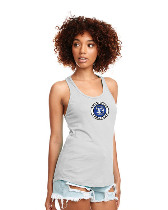 True Blue Girl's Adult Racerback Tank