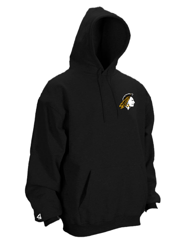 Wantagh Wrestling Head Gear Flag Hoodie