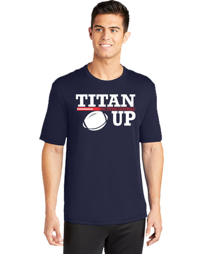 Titans Gameday Short Sleeve Moisture Wicking Performance T Shirt