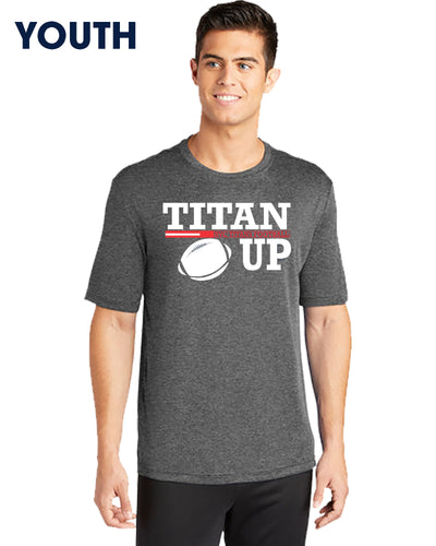 YOUTH Titans Gameday Short Sleeve Moisture Wicking Performance T Shirt