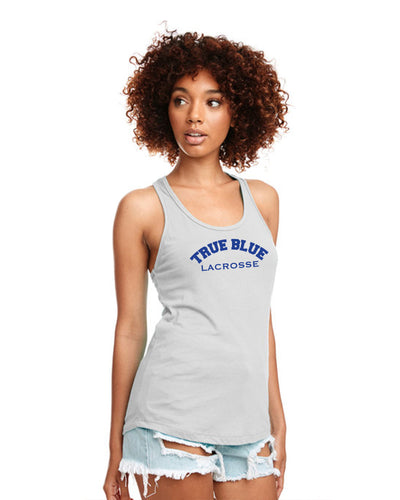 True Blue Logo Girl's Adult Racerback Tank