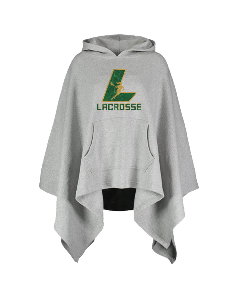 Lynbrook TITANS Glittered Lacrosse Poncho
