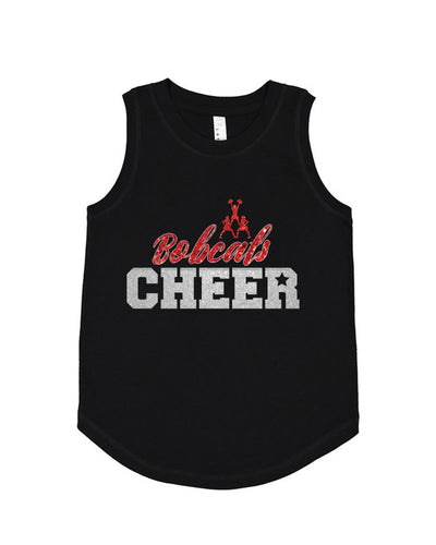 Bobcats CHEER ADULT  Relaxed Tank