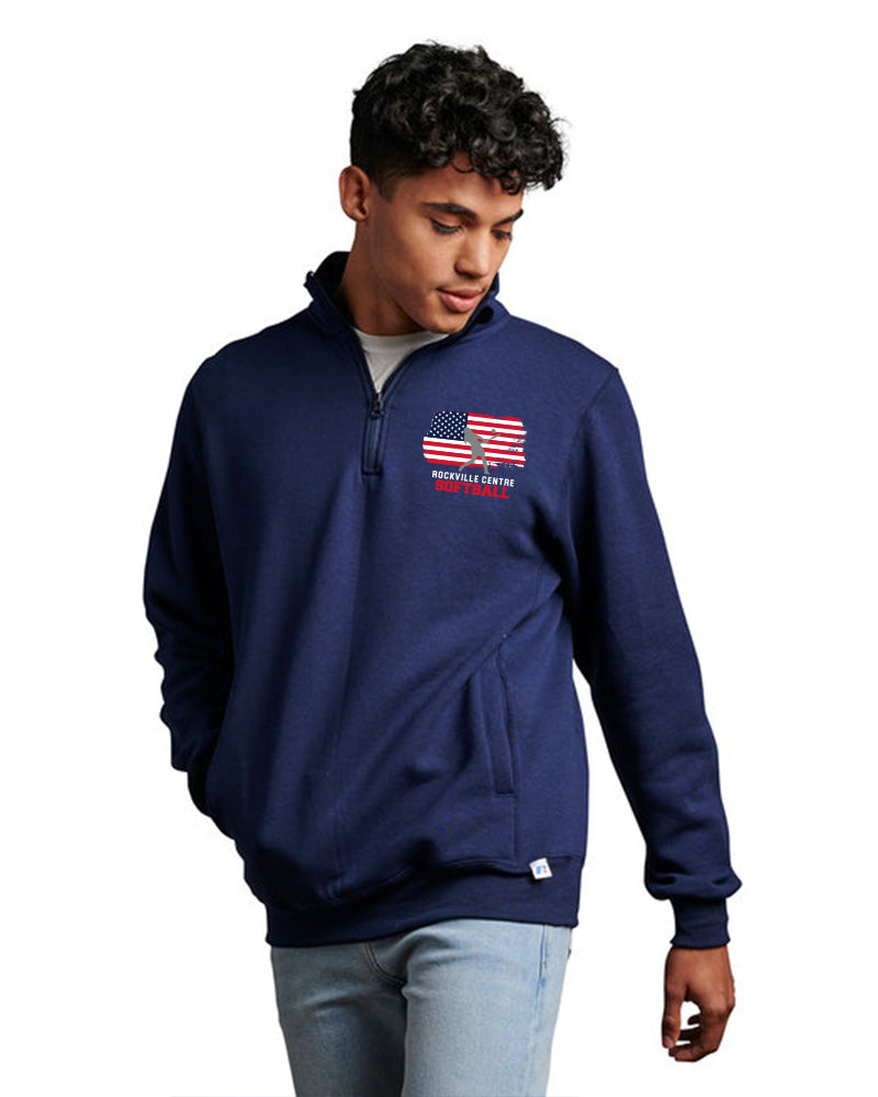 RVC Softball Unisex Dri-Power® Quarter-Zip Fleece