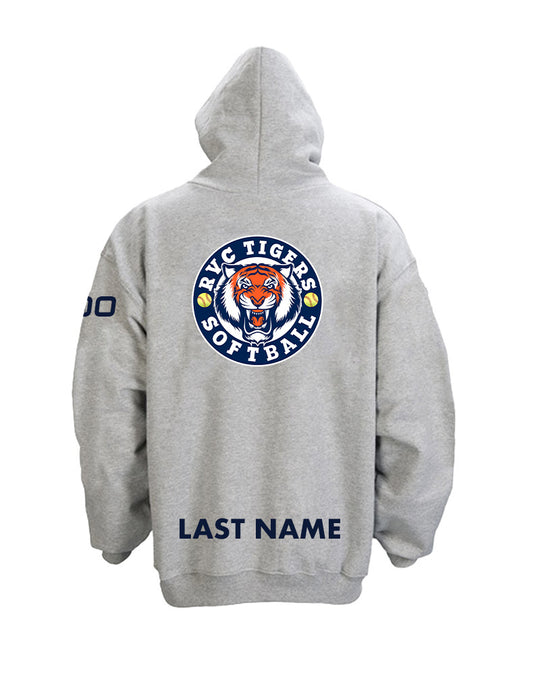 RVC Tigers Softball Hoodie (Front & Back)