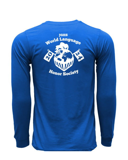 JGHS Scholarly Long Sleeve Cotton Tee