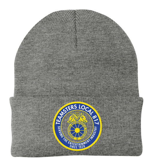 THEATRICAL TEAMSTERS  CIRCLE LOGO EMBROIDERED BEANIE