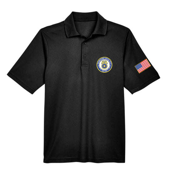 THEATRICAL TEAMSTERS EMBROIDERED CIRCLE POLO