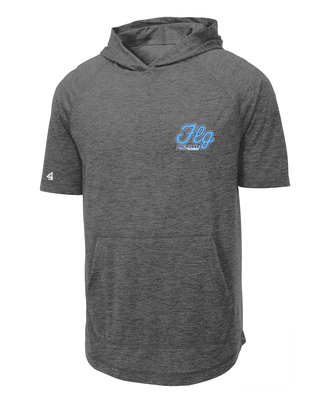 FLG Lacrosse Script SS Tri-blend hoodie
