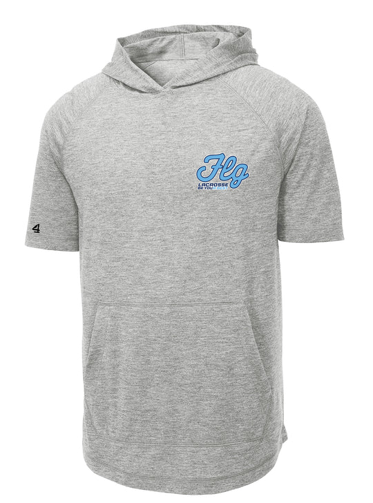 FLG Lacrosse Script SS Tri-blend hoodie