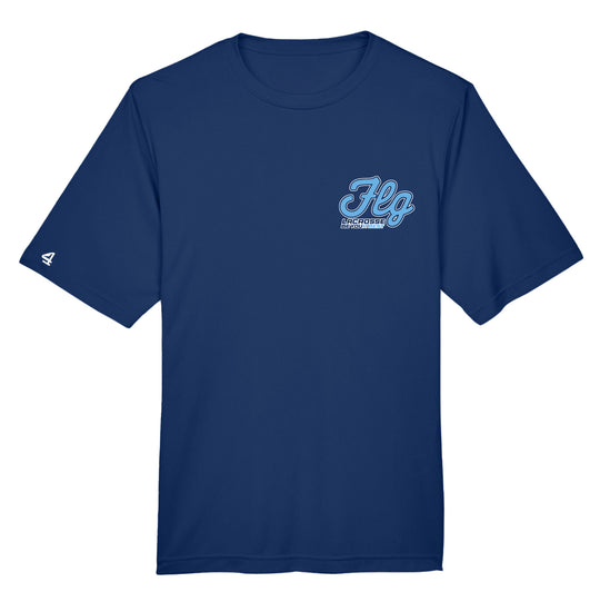 FLG Lacrosse Script SS Performance T-shirt