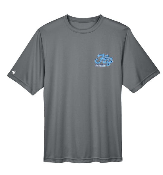 FLG Lacrosse Script SS Performance T-shirt
