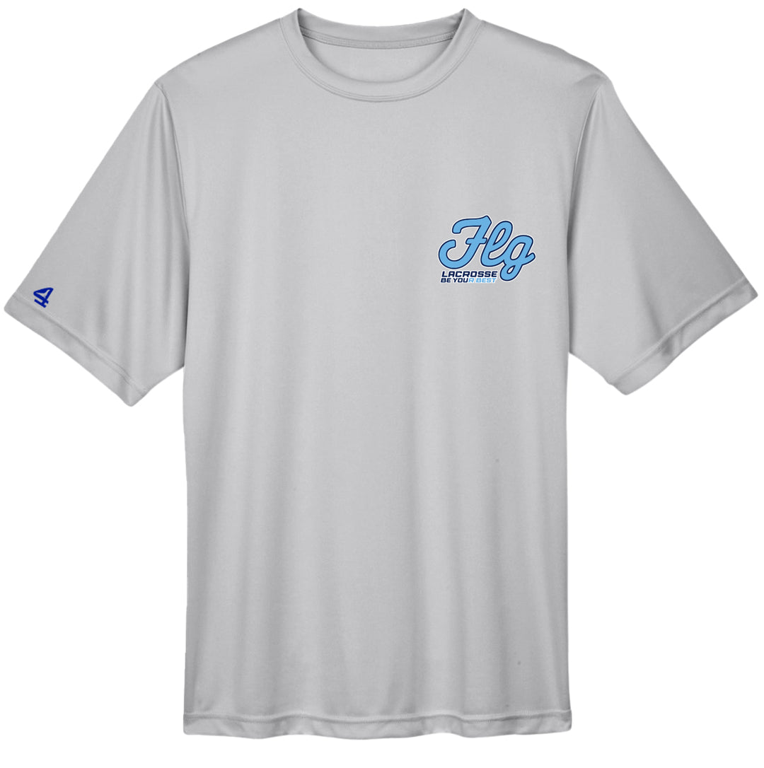 FLG Lacrosse Script SS Performance T-shirt