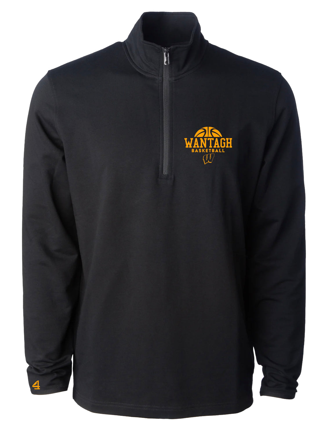 Wantagh Basketbal Embroidered 1/4 zip