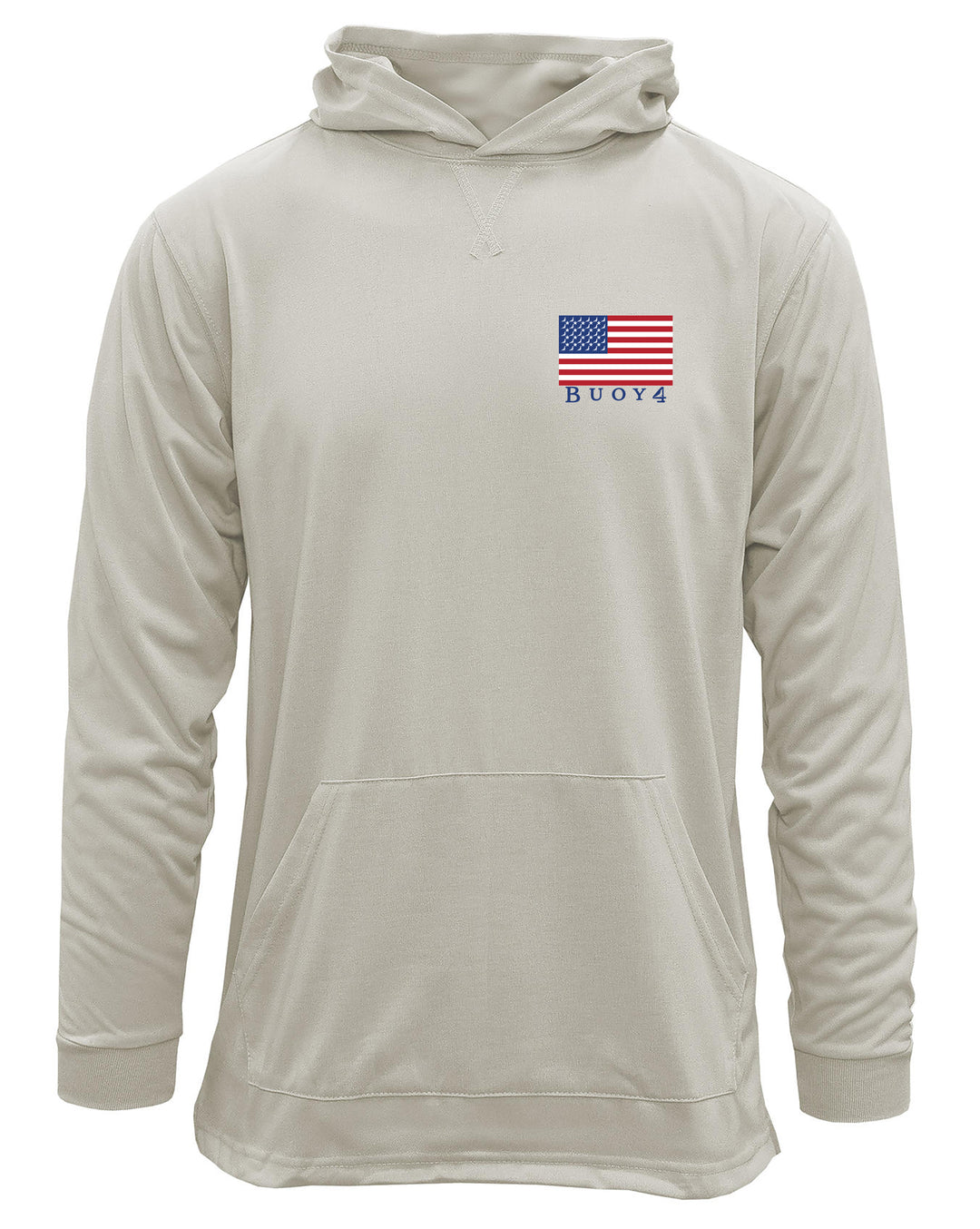 Buoy 4 flag MENS UPF 15+ SPUNSOFT TECH HOODIE