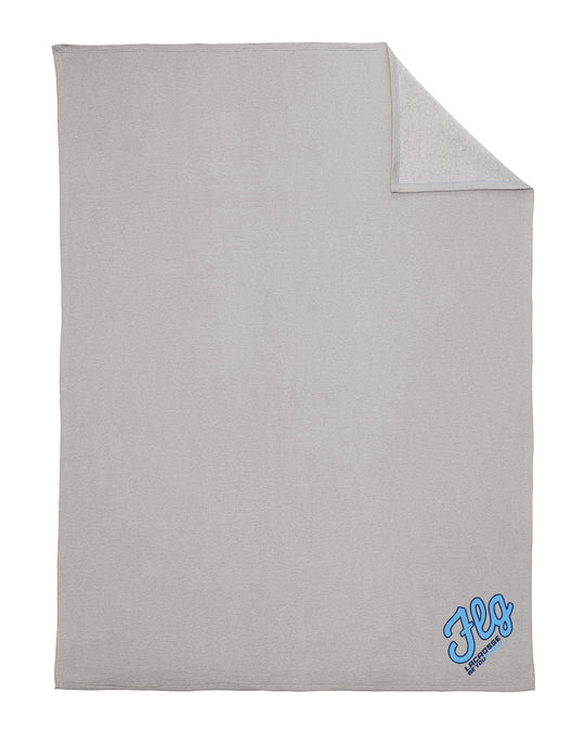 FLG Lacrosse Script 65 x 85 oversized fleece blanket
