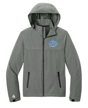 FLG Lacrosse script Embroidered Waterproof Jacket