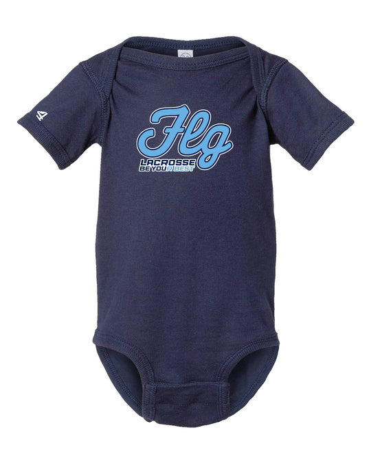 FLG Lacrosse Script Onesie