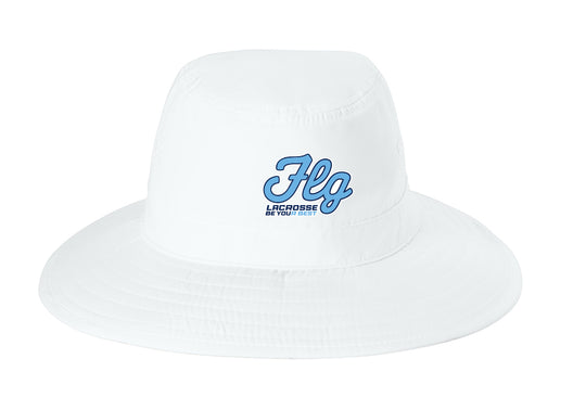 FLG Lacrosse script Embroidered brim hat