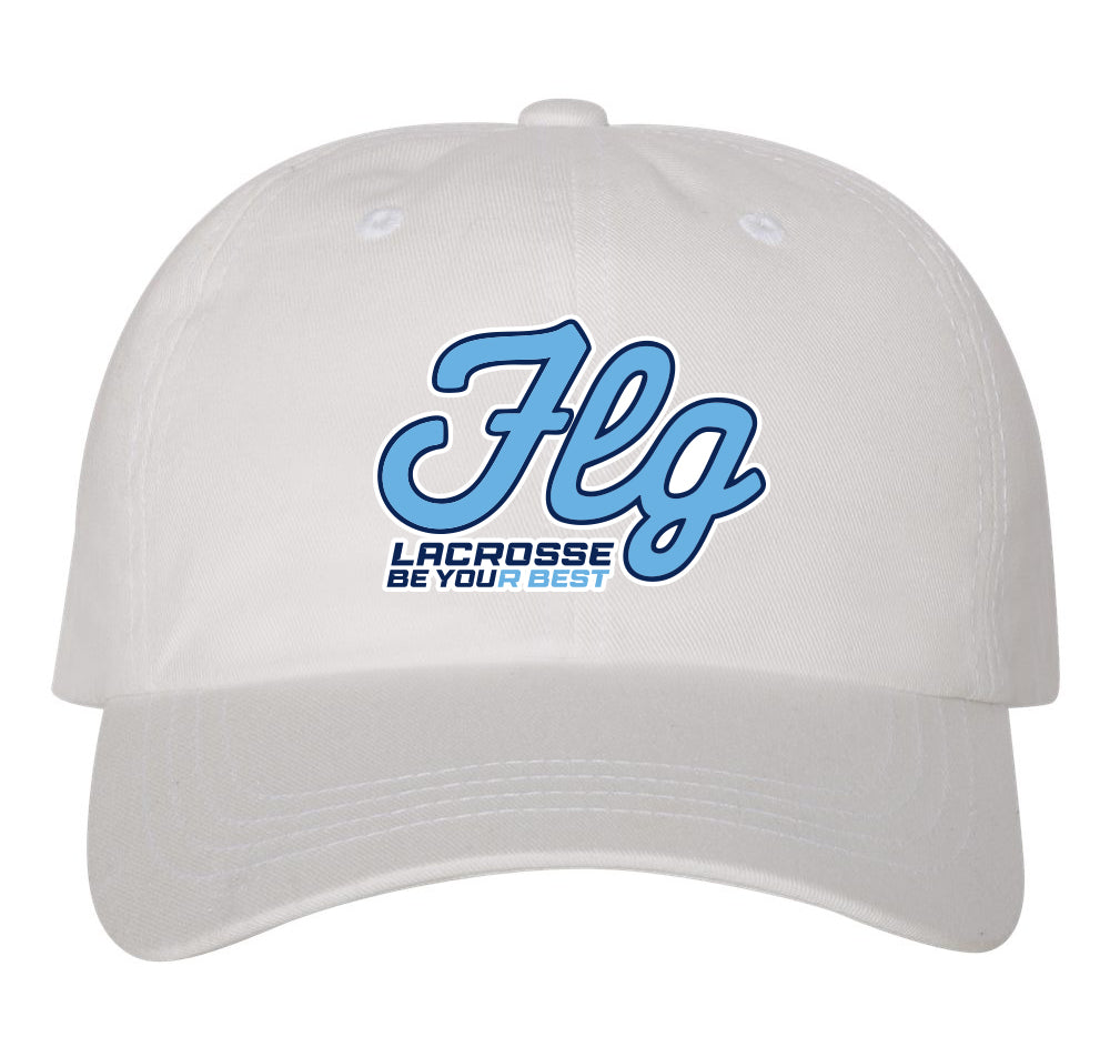 FLG Lacrosse Script Embroidered Twill Cap