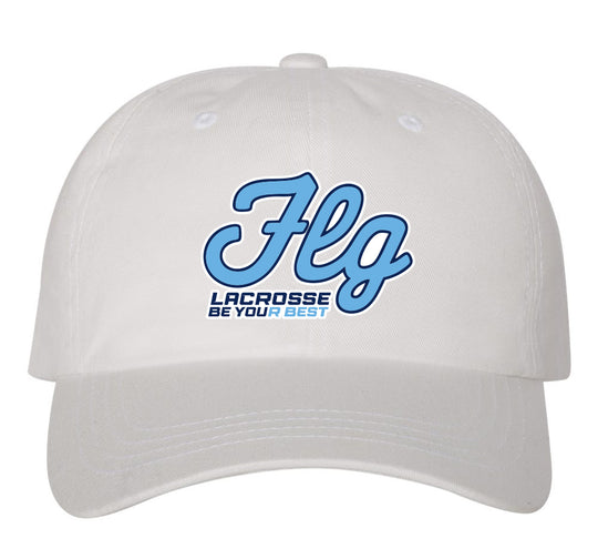 FLG Lacrosse Script Embroidered Twill Cap