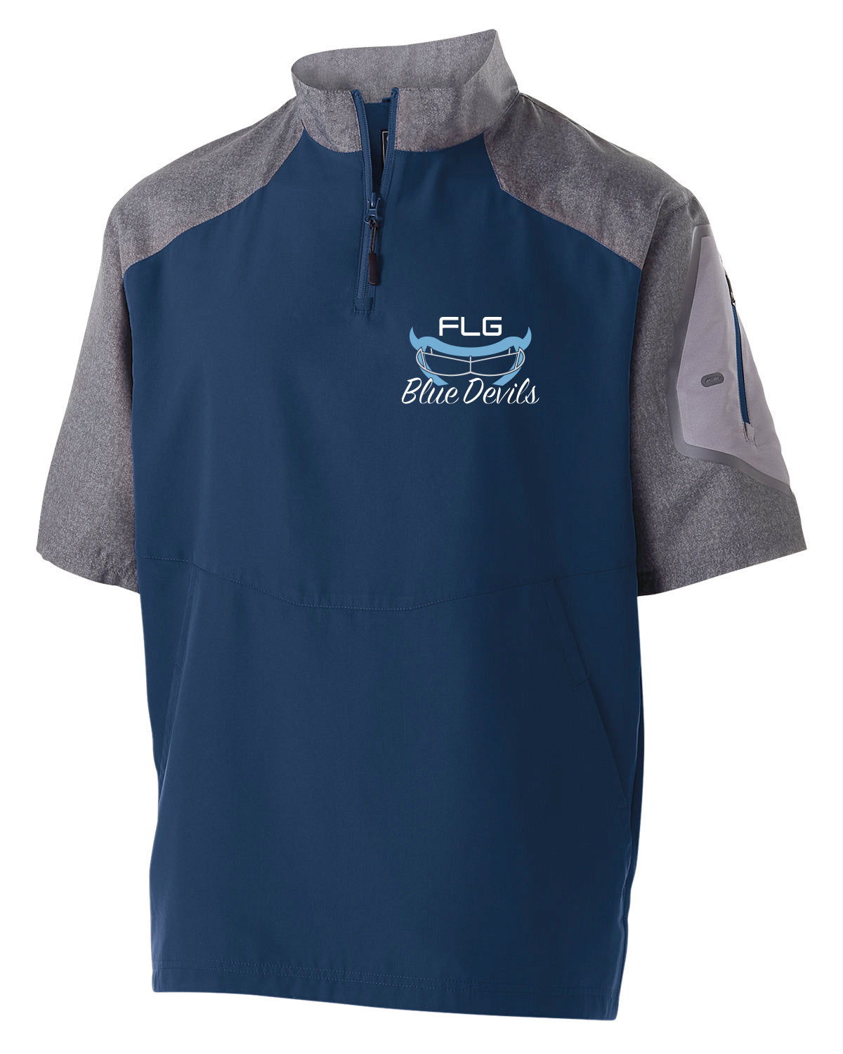 FLG LACROSSE BLUE DEVILS SS Warm-Up Pullover