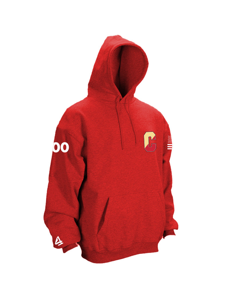 2 Flyers Rugby Battalion Logo Hoodies