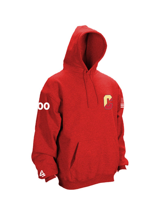 2 Flyers Rugby Battalion Logo Hoodies