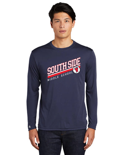 South Side Middle School Long Sleeve Performance T Shirt