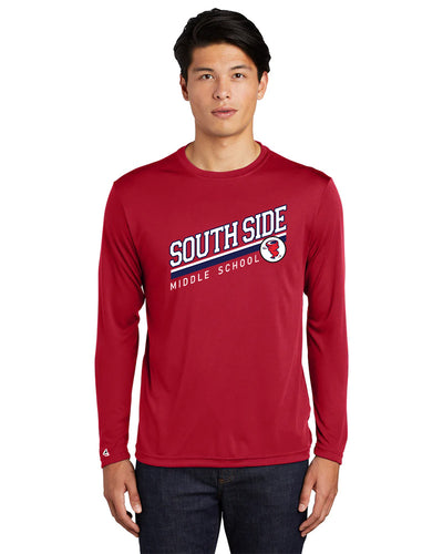 South Side Middle School Long Sleeve Performance T Shirt