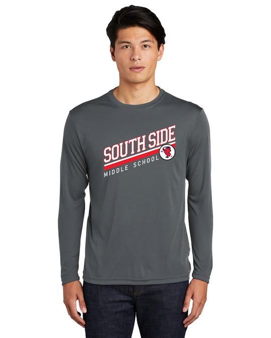 South Side Middle School Long Sleeve Performance T Shirt