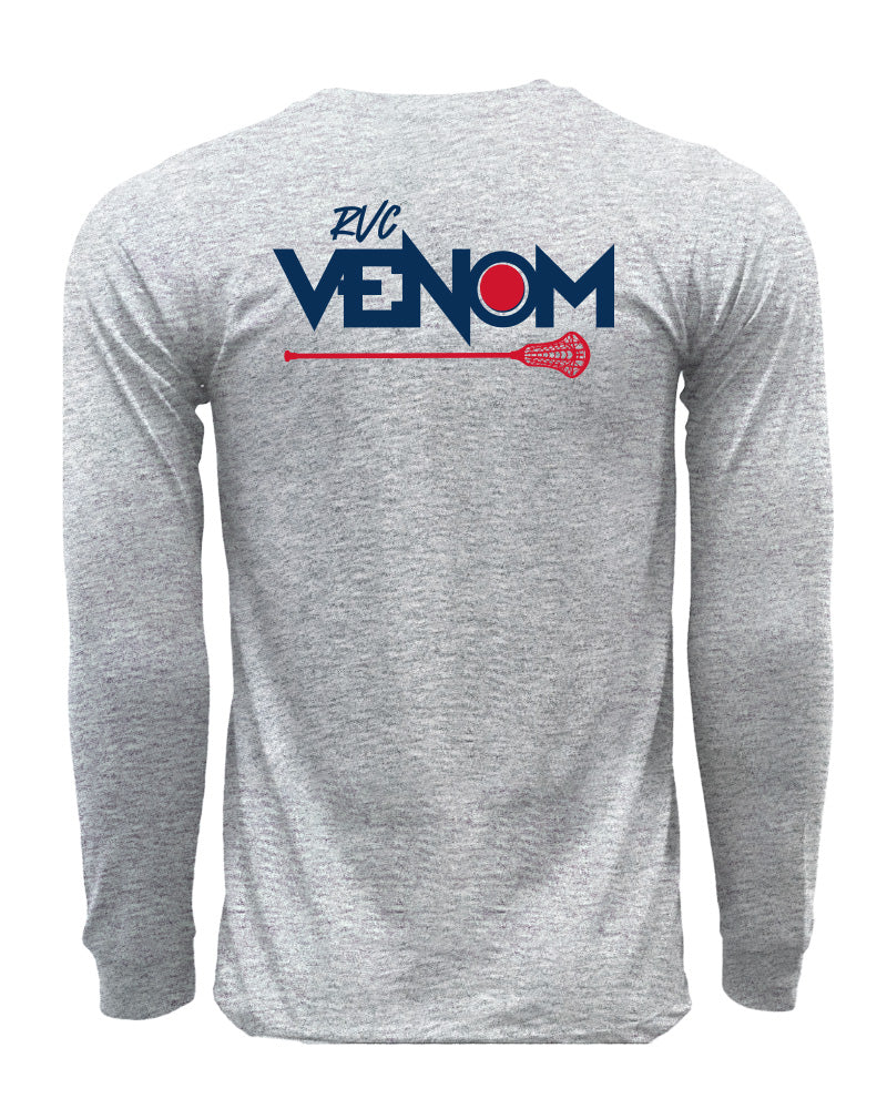 RVC VENOM Lax Long Sleeve Cotton Tees