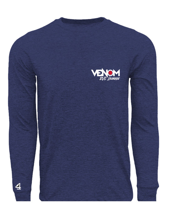 RVC VENOM Lax Long Sleeve Cotton Tees