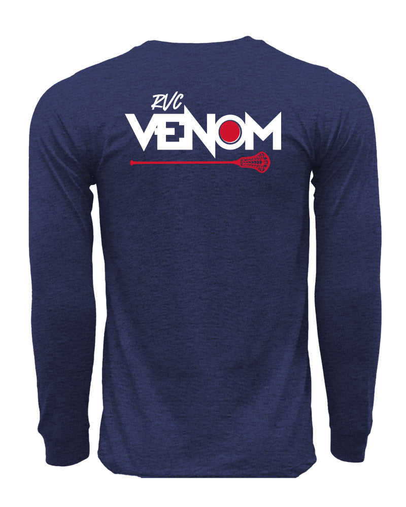 RVC VENOM Lax Long Sleeve Cotton Tees